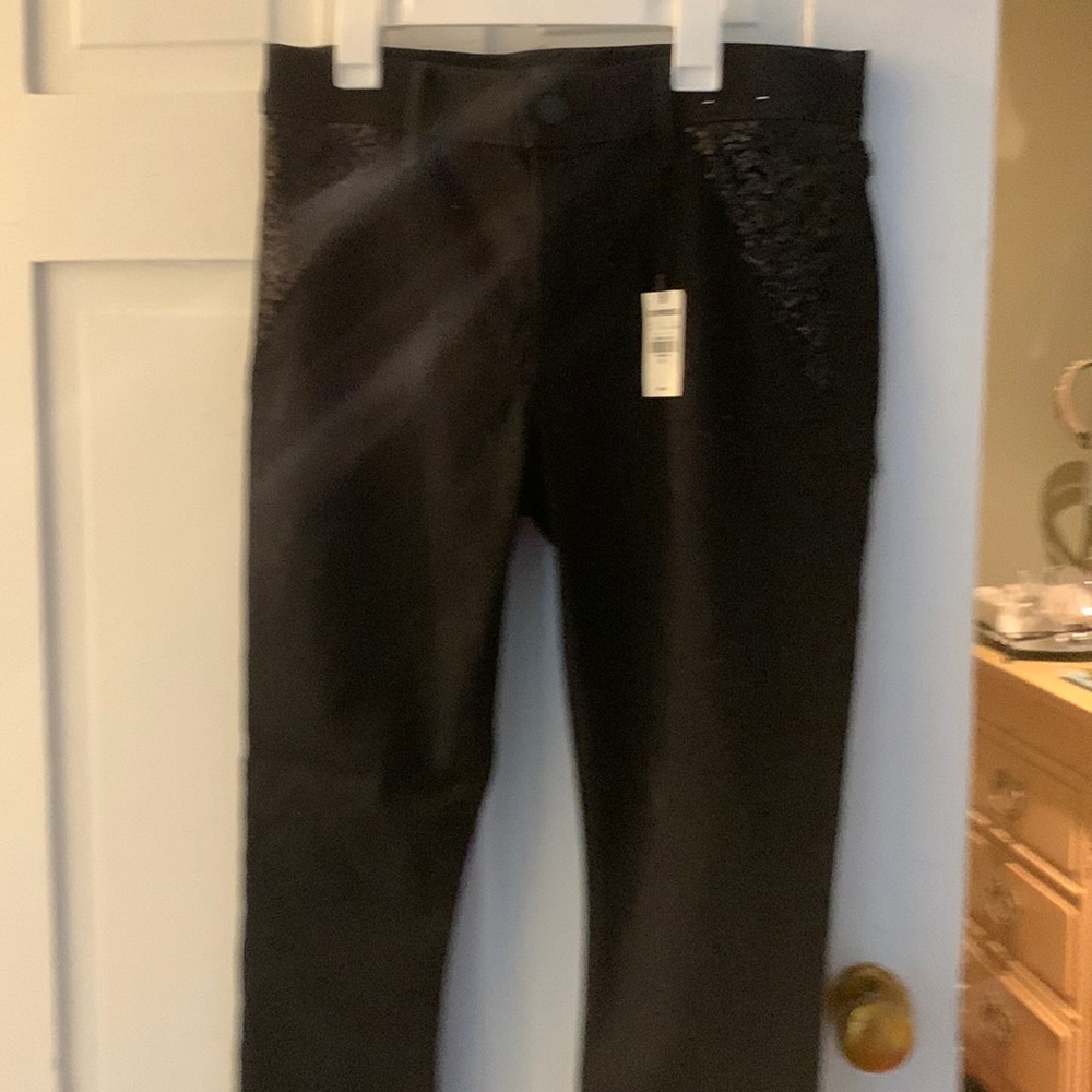 express black jeans. Great for the holiday with the decorative pocket.